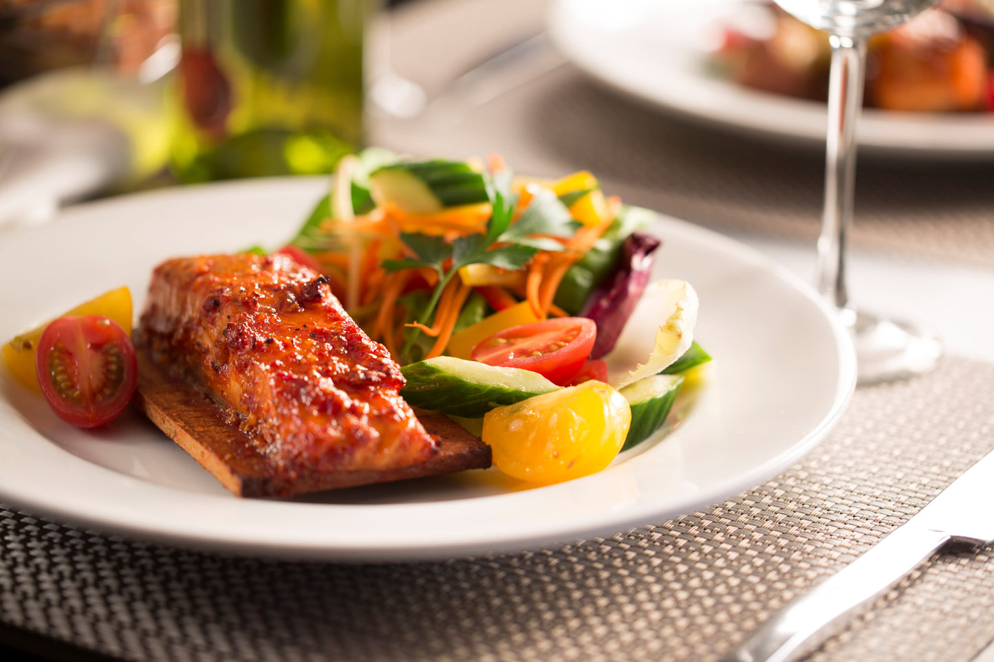Cedar Plank Applewood Orange & Ginger Salmon