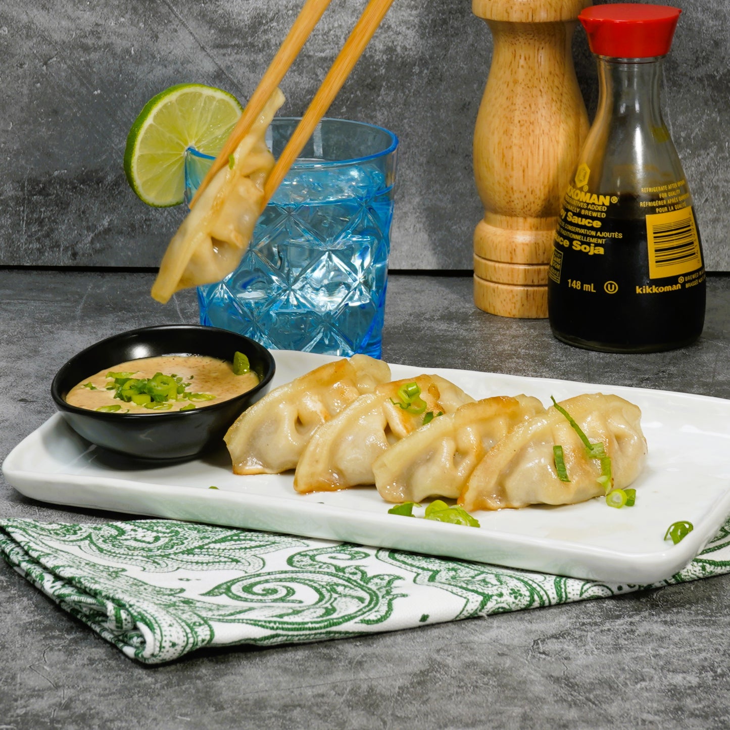 Pork & Vegetable Gyozas