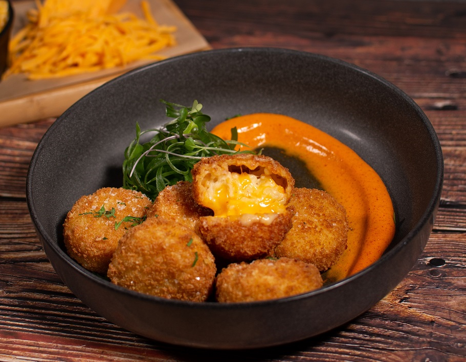 Breaded Mac & Cheese Bites