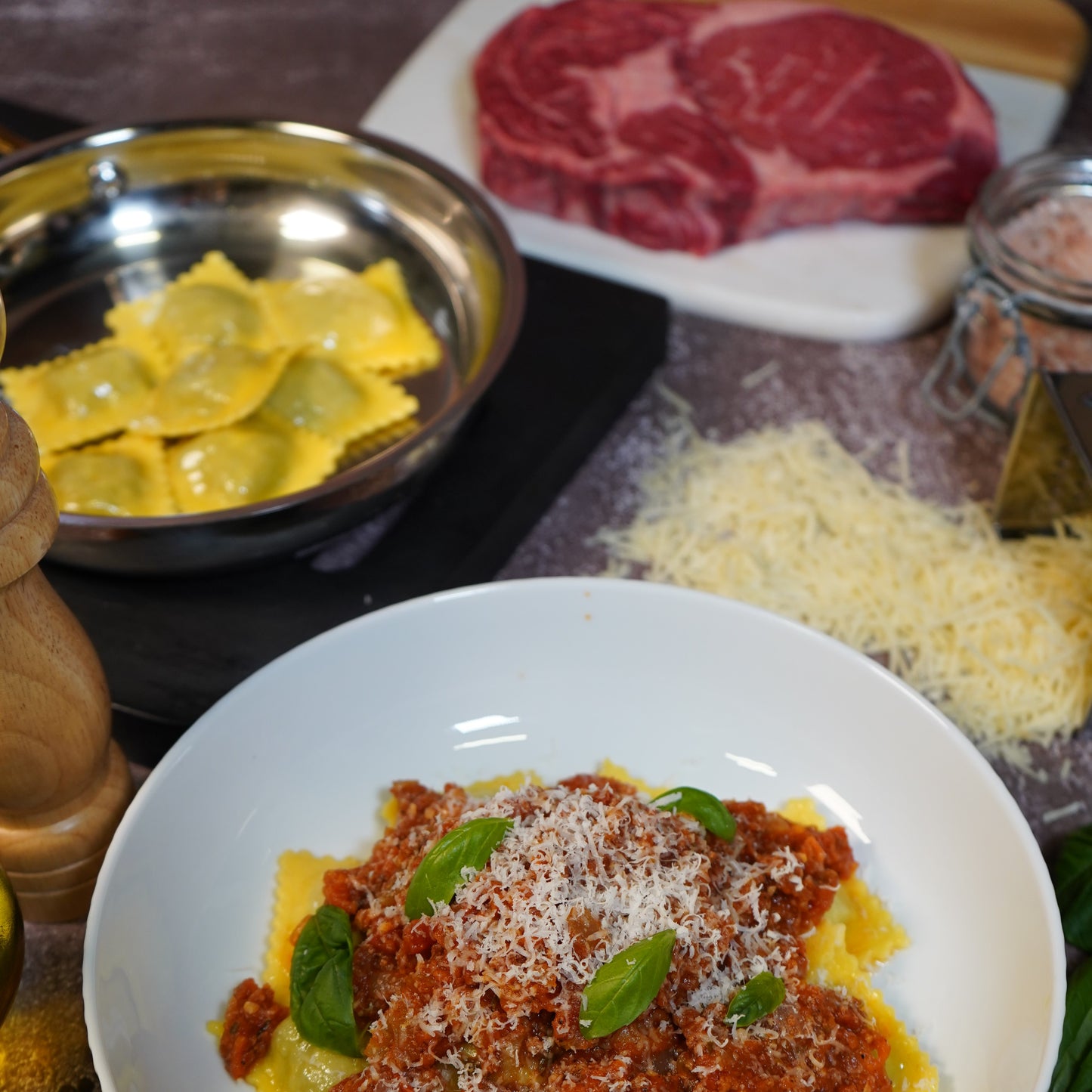 Wagyu Beef Ravioli