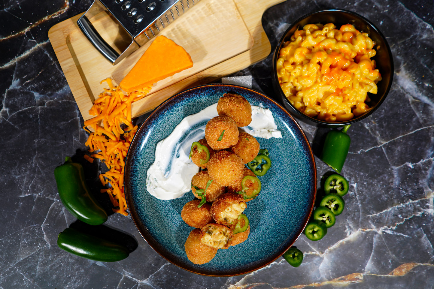 Jalapeno Mac & Cheese Croquette