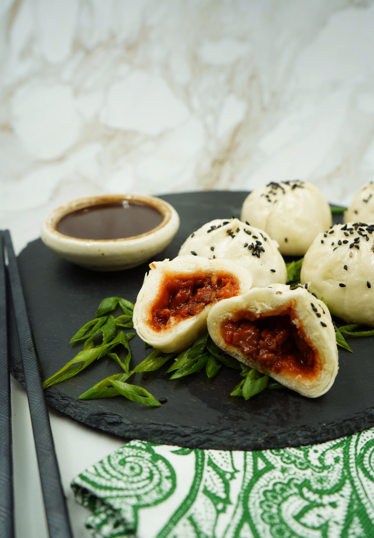 Mini BBQ Pork Steam Bun