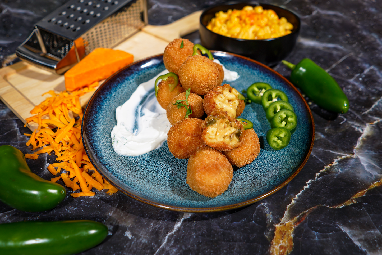 Jalapeno Mac & Cheese Croquette