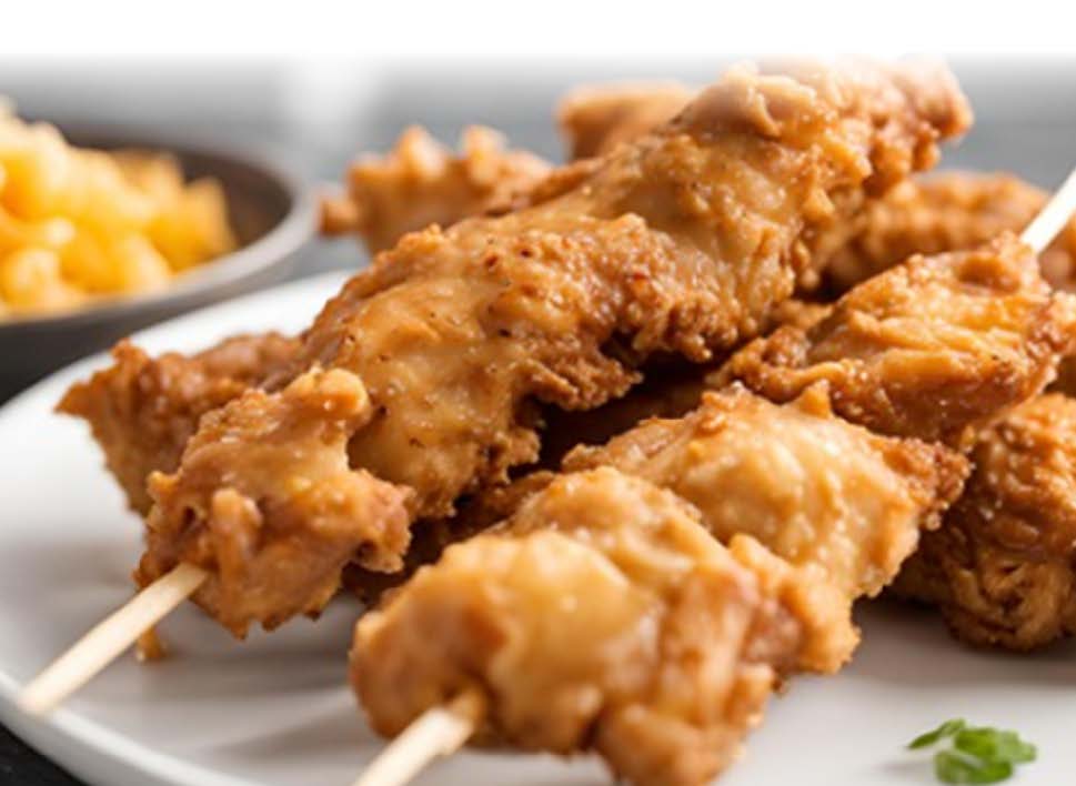 Breaded Chicken Skewer