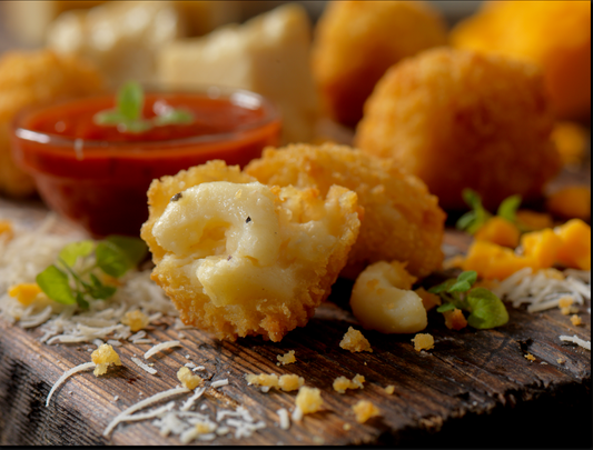 Breaded Mac & Cheese Croquette