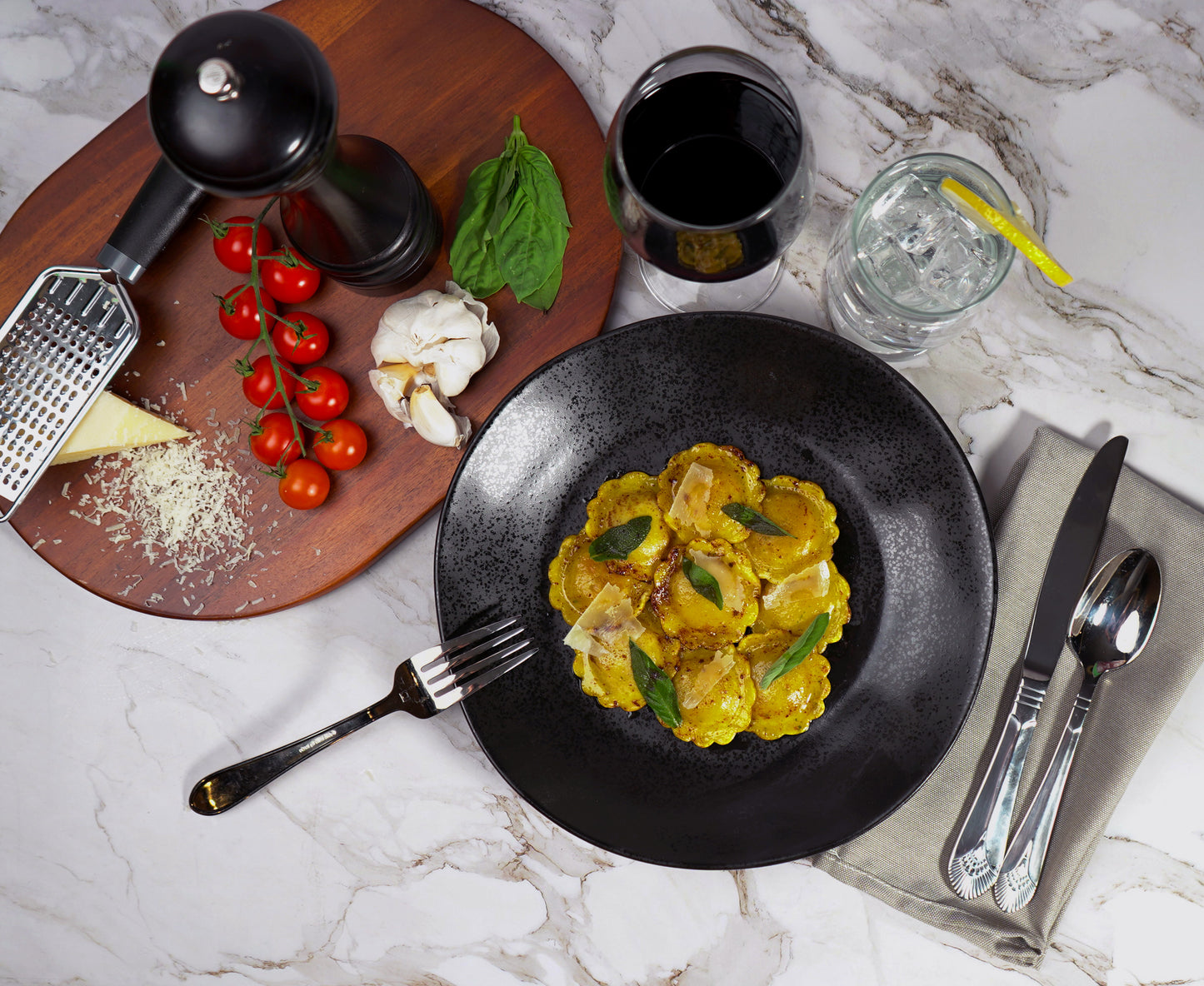 JUMBO Four Cheese & Spinach Ravioli