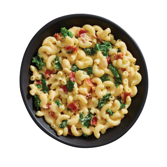 Mac 'N' Cheese w/Bcn & Veg