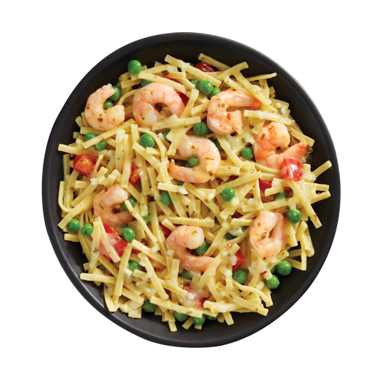 Garlic Alfredo Shrimp